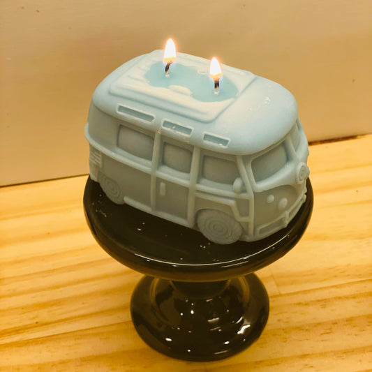 VW Bus Pillar Candle