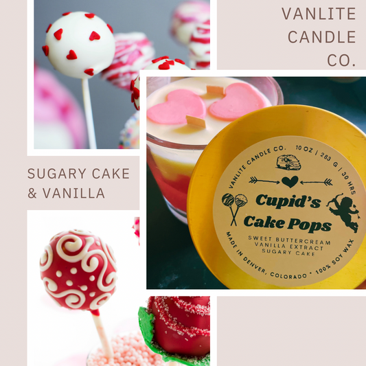 Cupids Cake Pops (vanilla)
