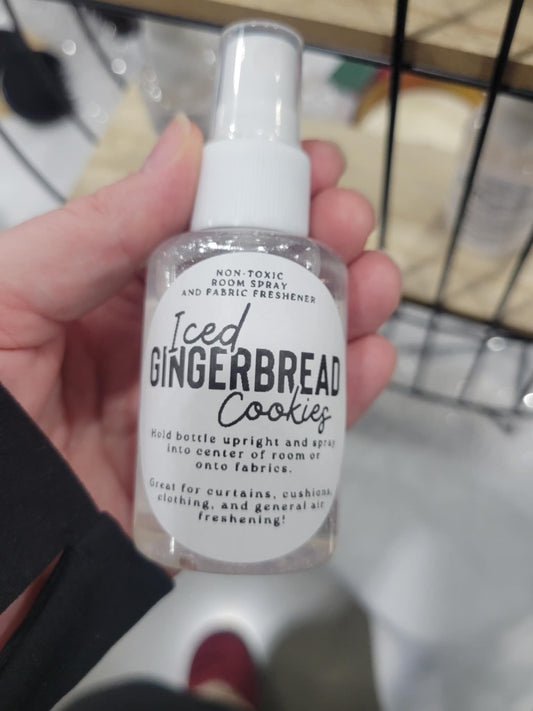 Iced Gingerbread Cookies Room Spray & Fabric Freshener